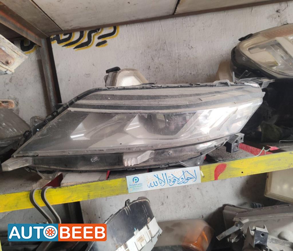 Lights Front light Mitsubishi L200