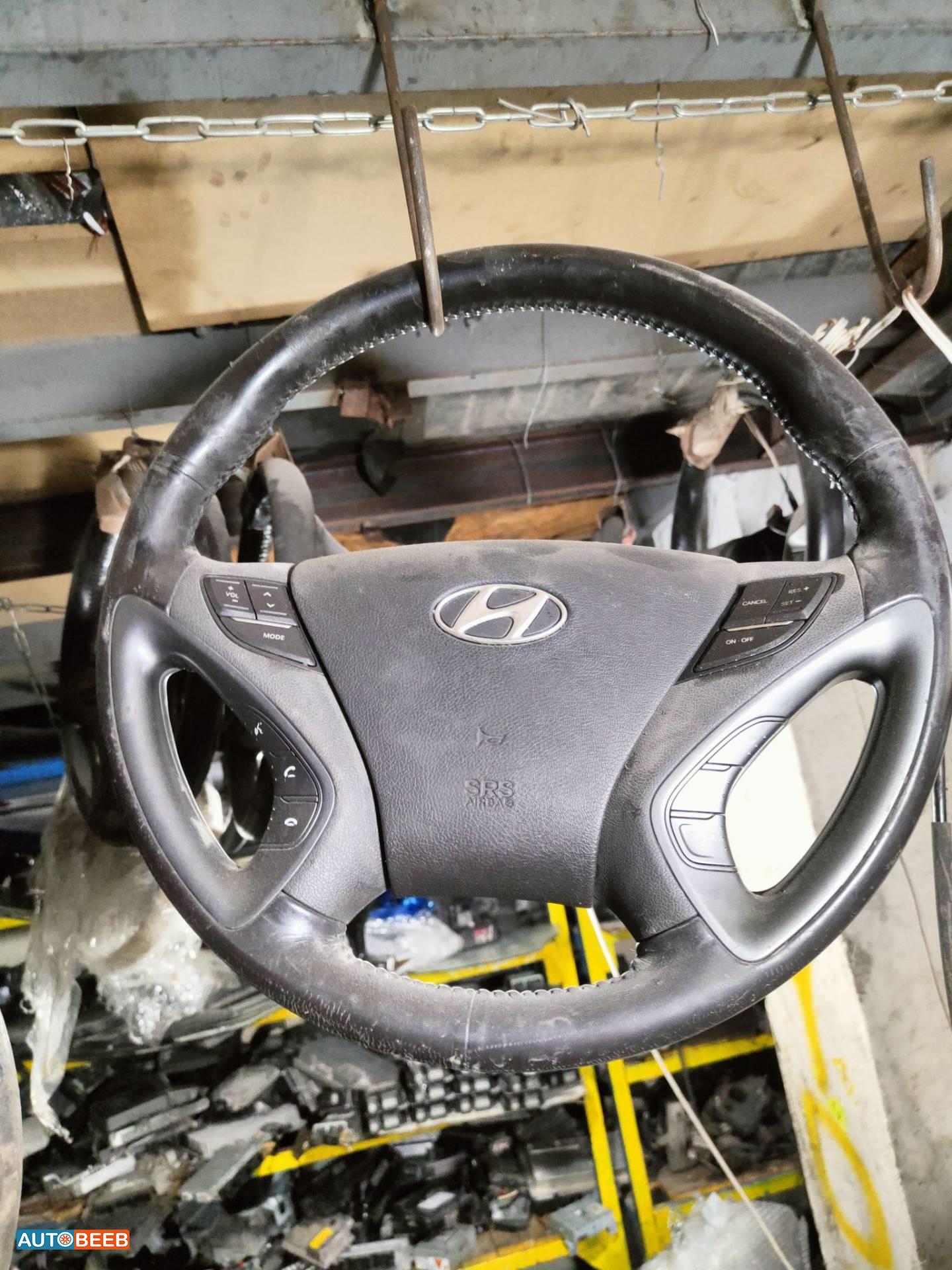 Cabin  Steering Wheel Hyundai Sonata
