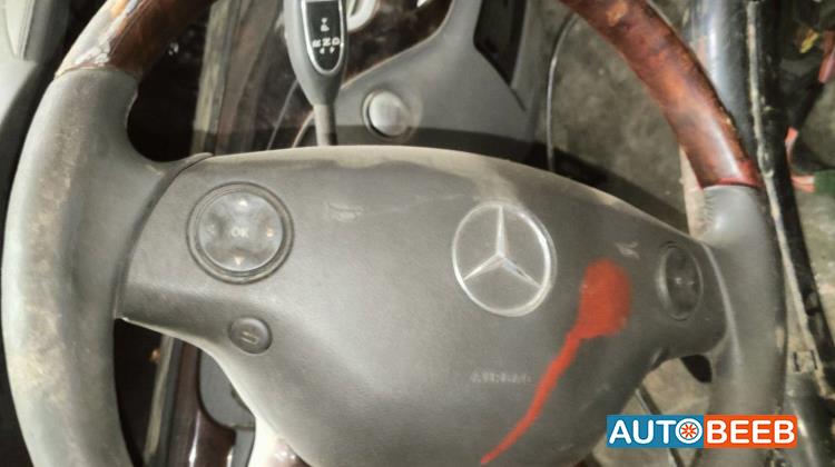 Cabin  Steering Wheel Mercedes Benz S500