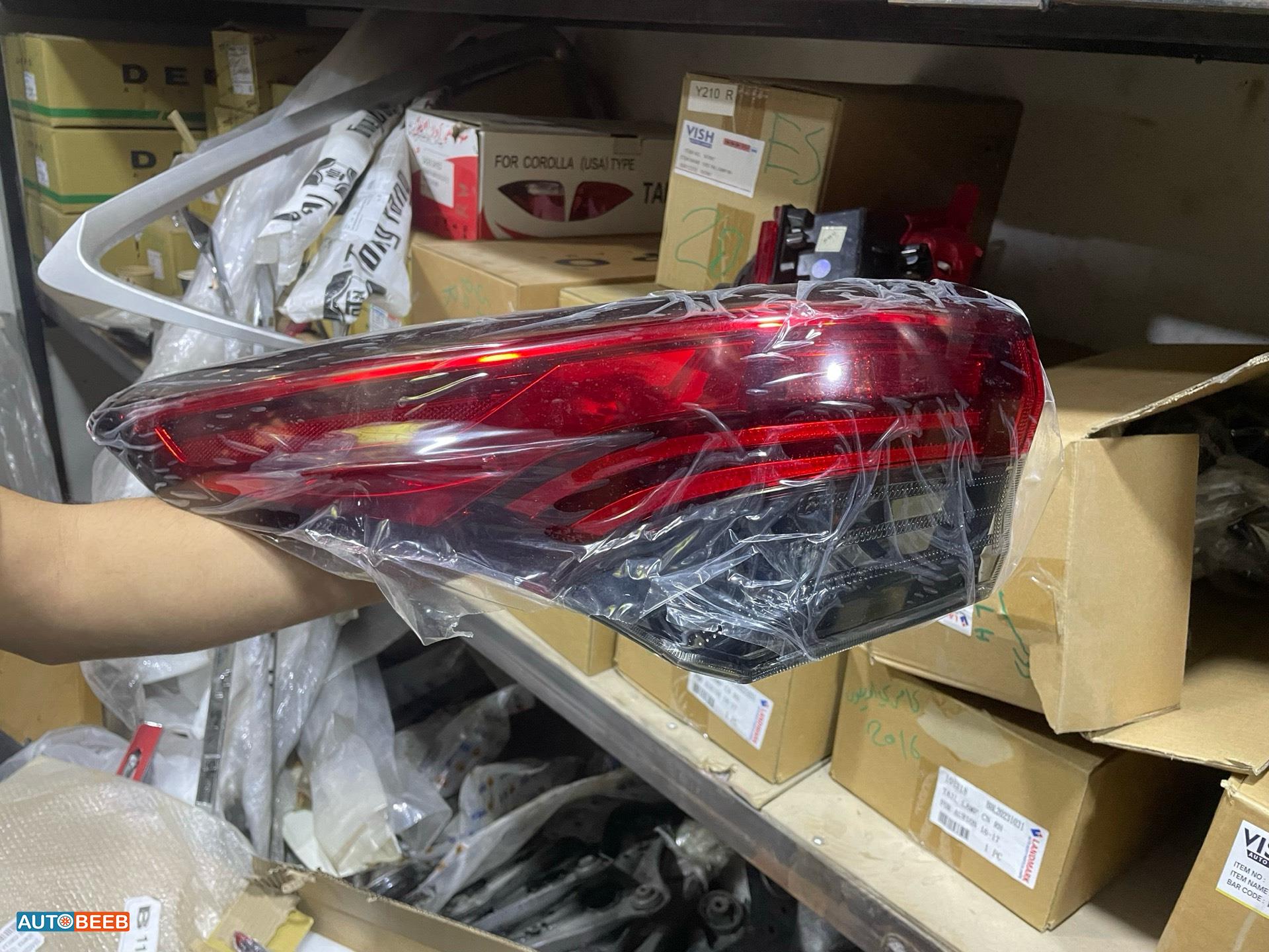 Lights Rear light Toyota Highlander
