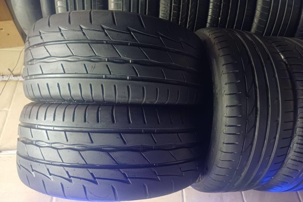 طقم برجستون 245/45/17 بحاله جيده جدا