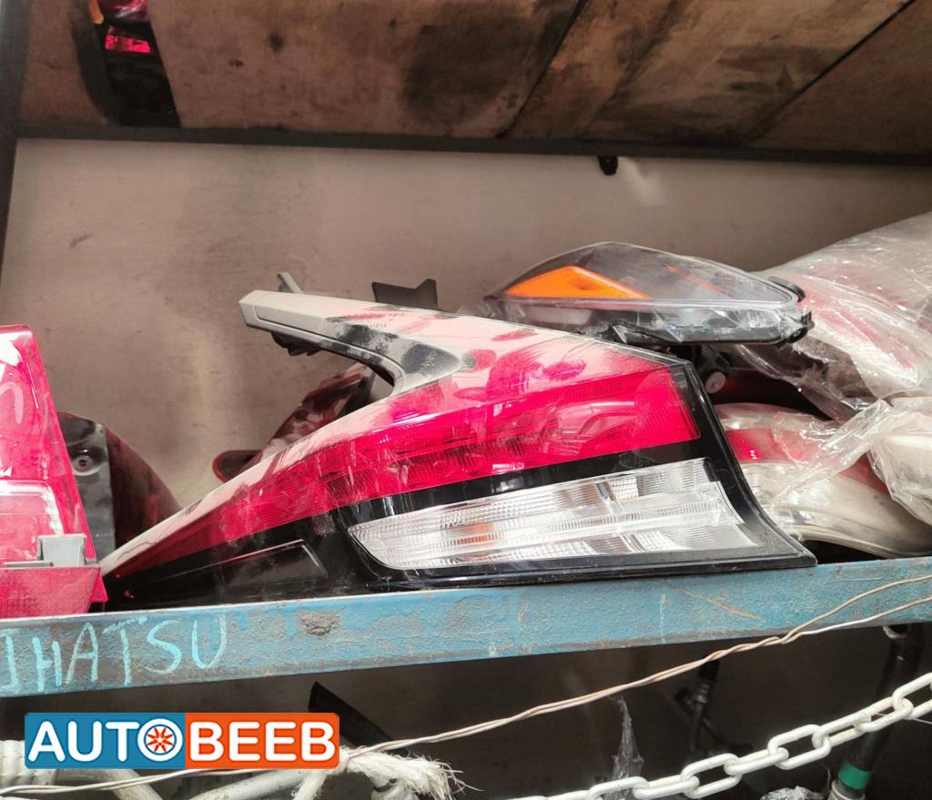 Lights Rear light Nissan Kicks