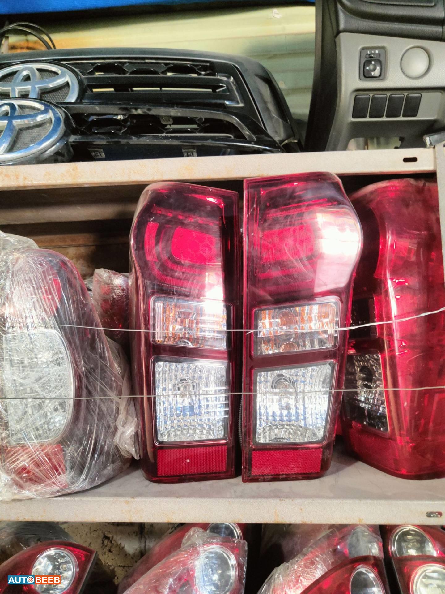Lights Rear light Isuzu D-Max
