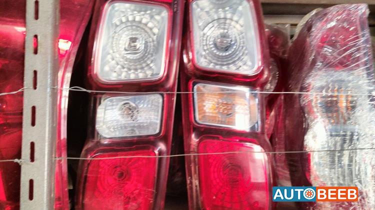 Lights Rear light Isuzu D-Max