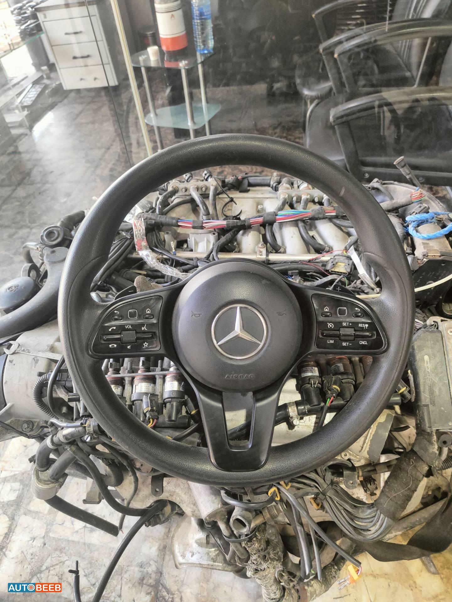 Cabin  Steering Wheel Mercedes Benz E200