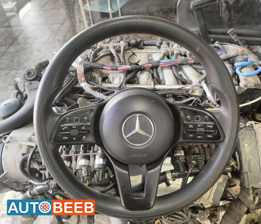 Cabin  Steering Wheel Mercedes Benz E200