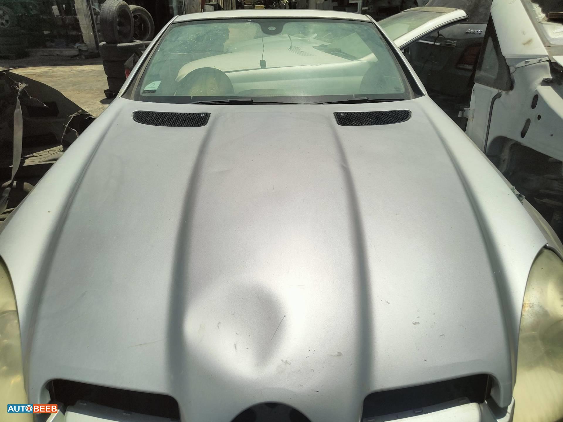 غطاء محرك مرسيدس clk 2005 2006 2007 2008