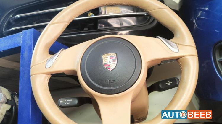 Cabin  Steering Wheel Porsche Panamera
