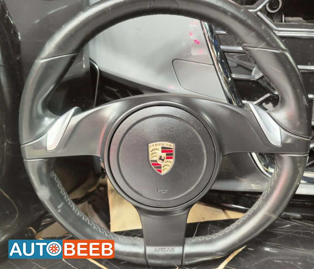 Cabin  Steering Wheel Porsche Panamera