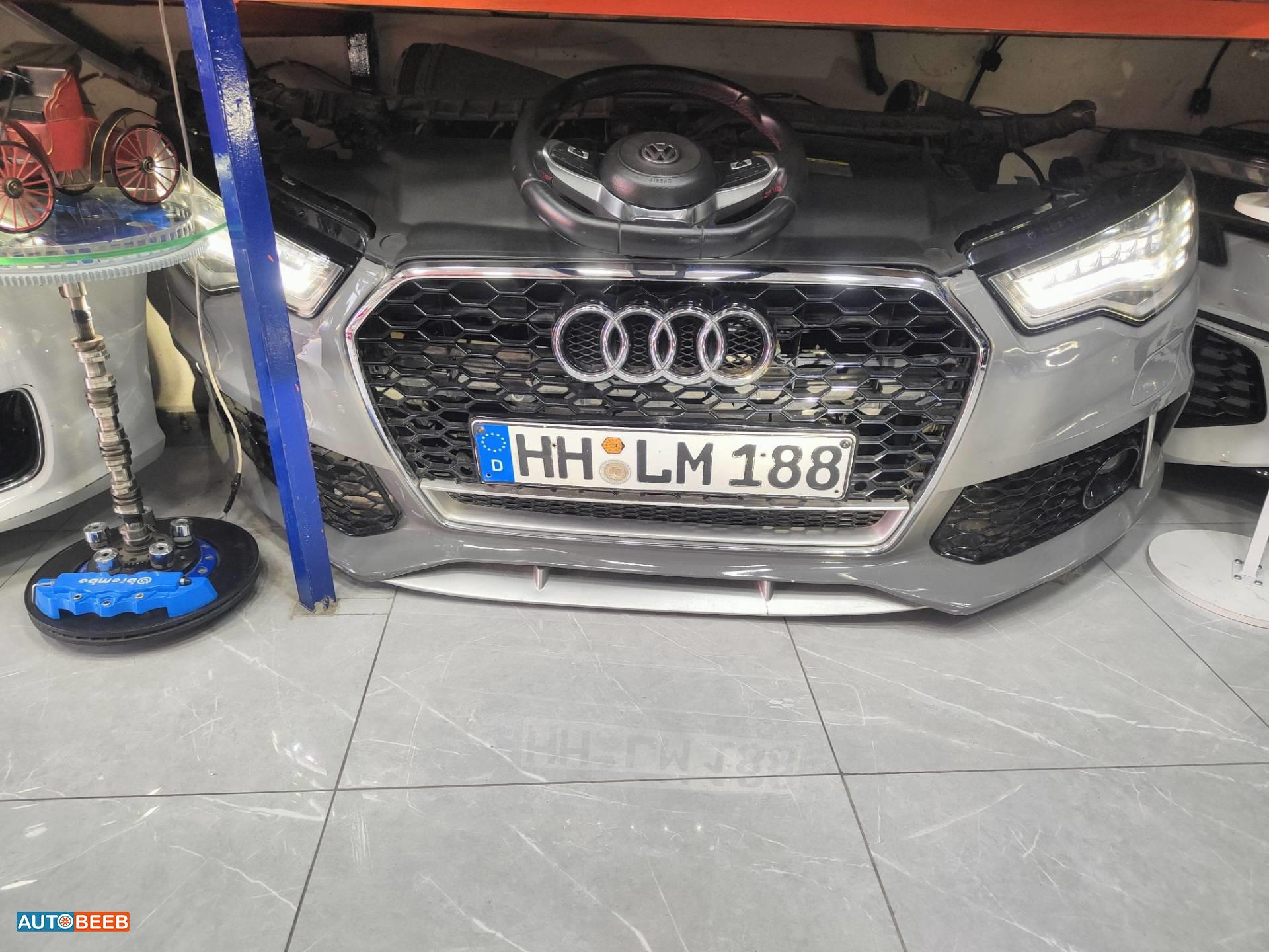 واجهة أمامية طمبون اودي RS6 2014 2015