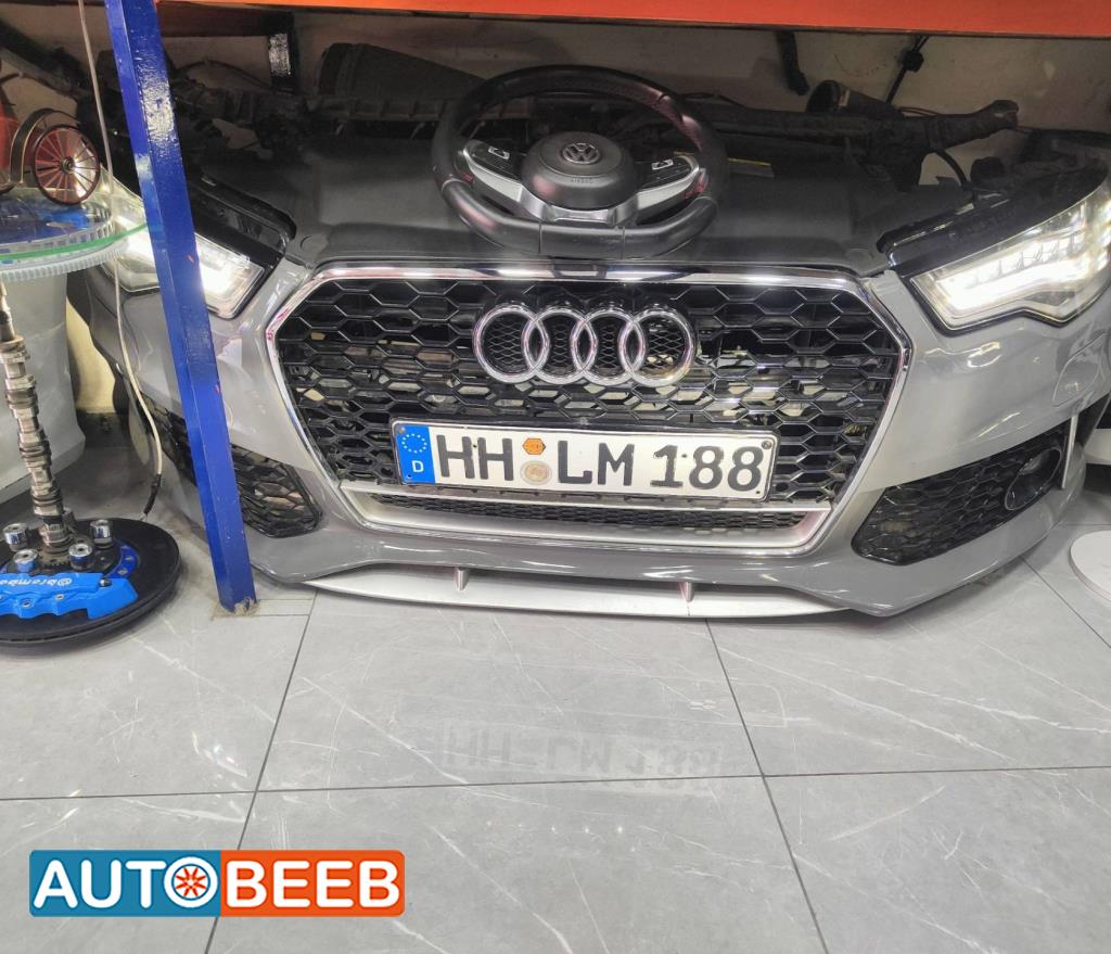 واجهة أمامية طمبون اودي RS6 2014 2015