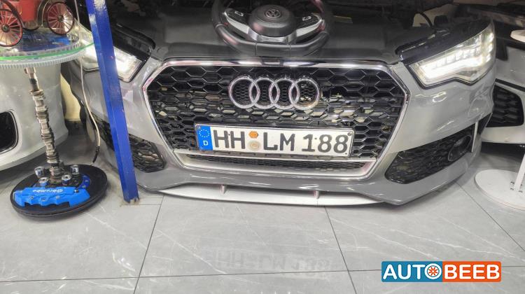 واجهة أمامية طمبون اودي RS6 2014 2015