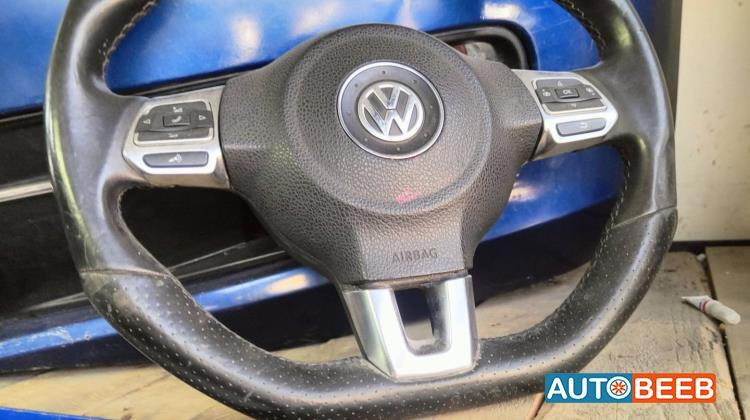 Cabin  Steering Wheel Volkswagen Golf MK