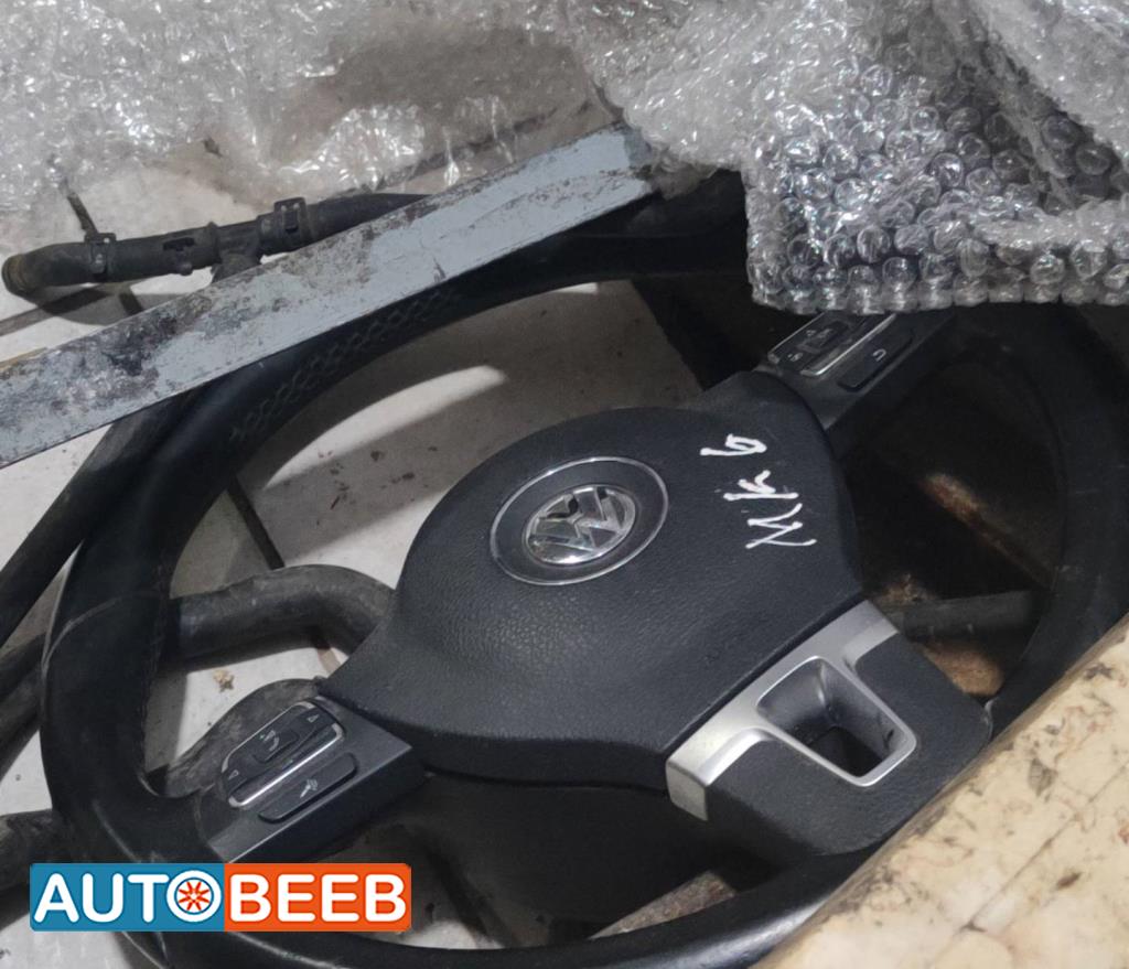 Cabin  Steering Wheel Volkswagen Golf MK