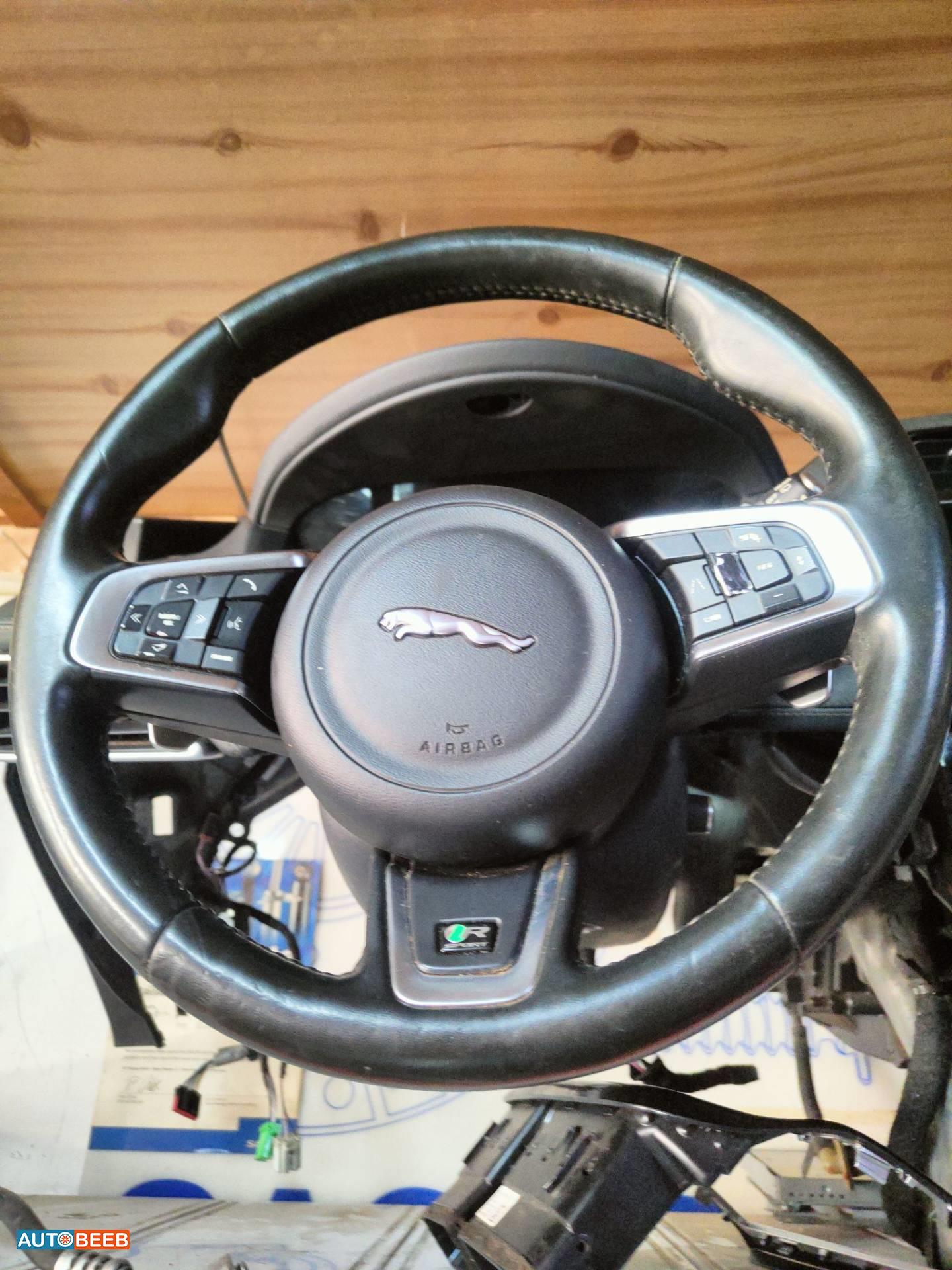 Cabin  Steering Wheel Jaguar F-Pace