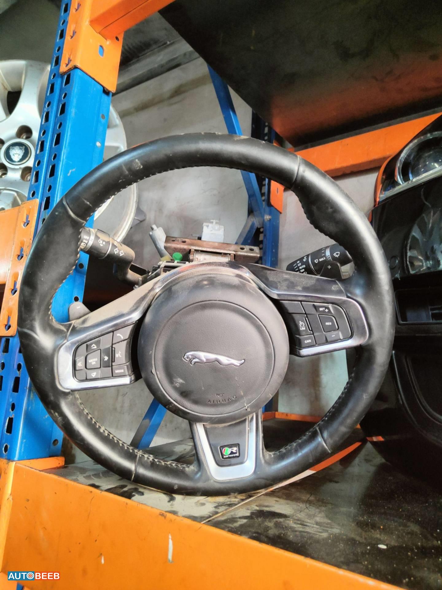 Cabin  Steering Wheel Jaguar XF