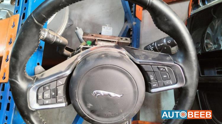 Cabin  Steering Wheel Jaguar XF