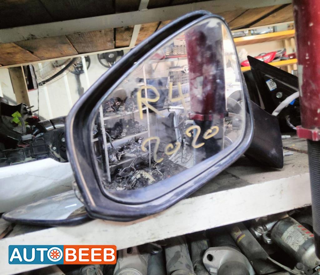 مرآة جانبية يمين شمال تويوتا راف فور 2019 2020