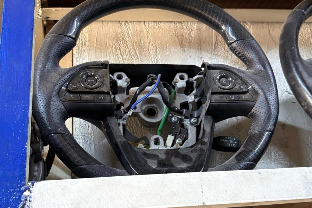 Cabin  Steering Wheel Toyota Prius