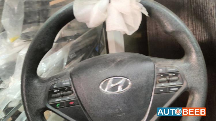 Cabin  Steering Wheel Hyundai Sonata