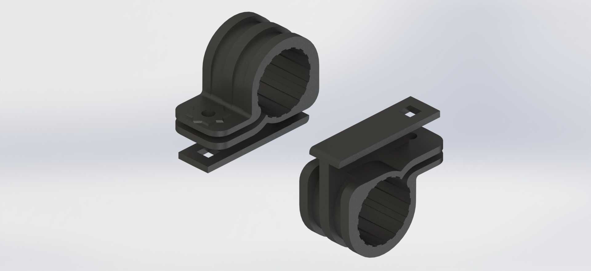 Sliding Clamp for Mudguard (Plastic) / 42U2107