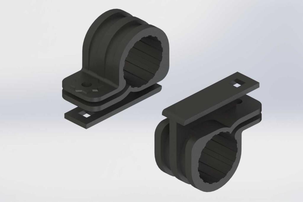 Sliding Clamp for Mudguard (Plastic) / 42U2107