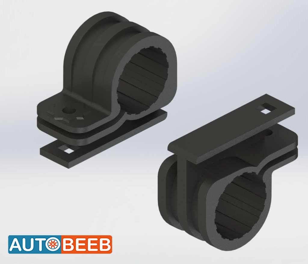 Sliding Clamp for Mudguard (Plastic) / 42U2107