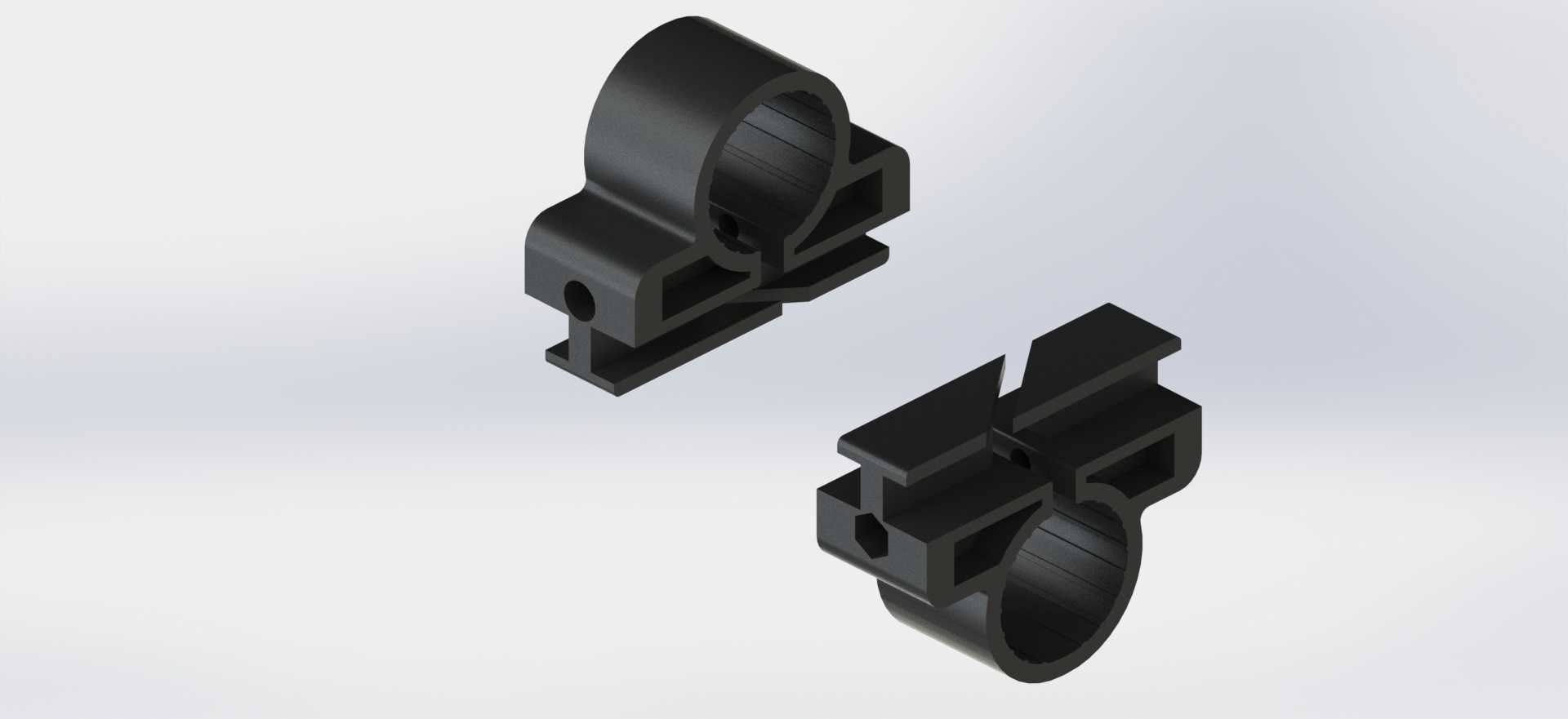 Sliding Clamp for Mudguard (Plastic) / 42U2108