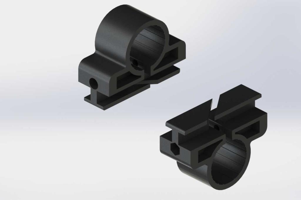 Sliding Clamp for Mudguard (Plastic) / 42U2108