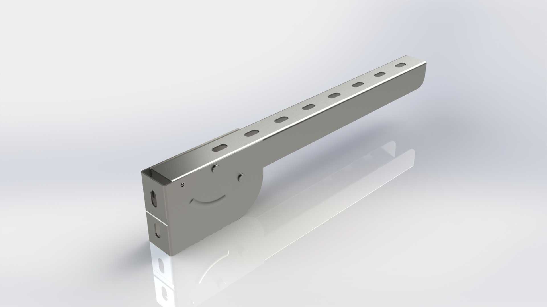 Stay for Aluminium Bar Short (530mm) - 42U2105