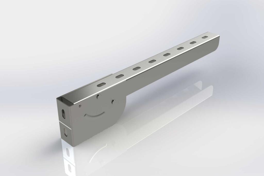 Stay for Aluminium Bar Short (530mm) - 42U2105