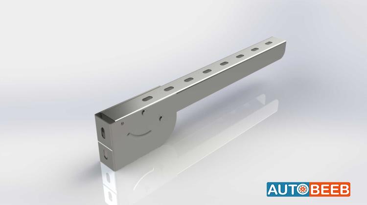 Stay for Aluminium Bar Short (530mm) - 42U2105