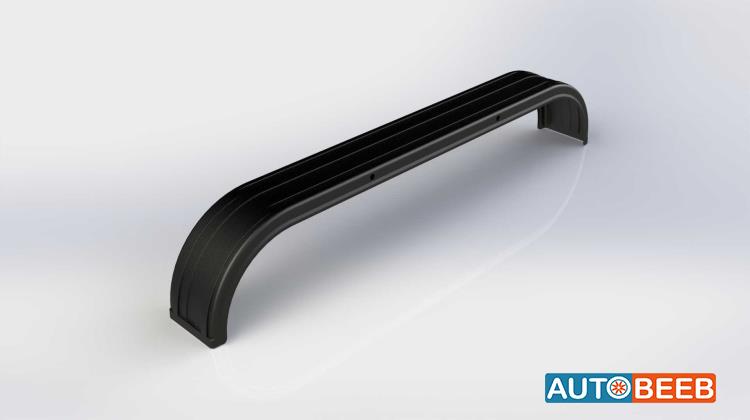 Single Tire 3 axles Mudguard / 42U1008