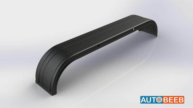 Double Tire 3 axles Mudguard / 42U1018