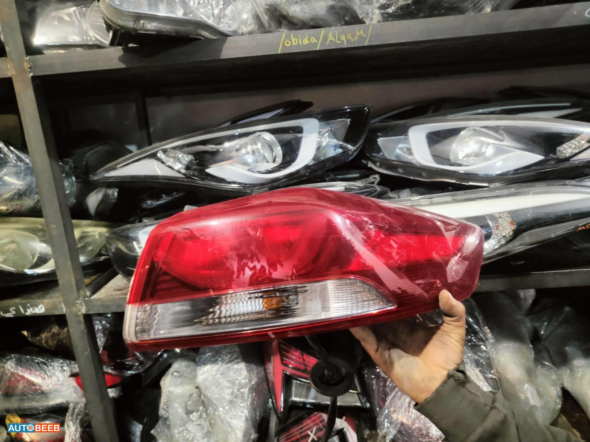 Lights Rear light KIA Carens
