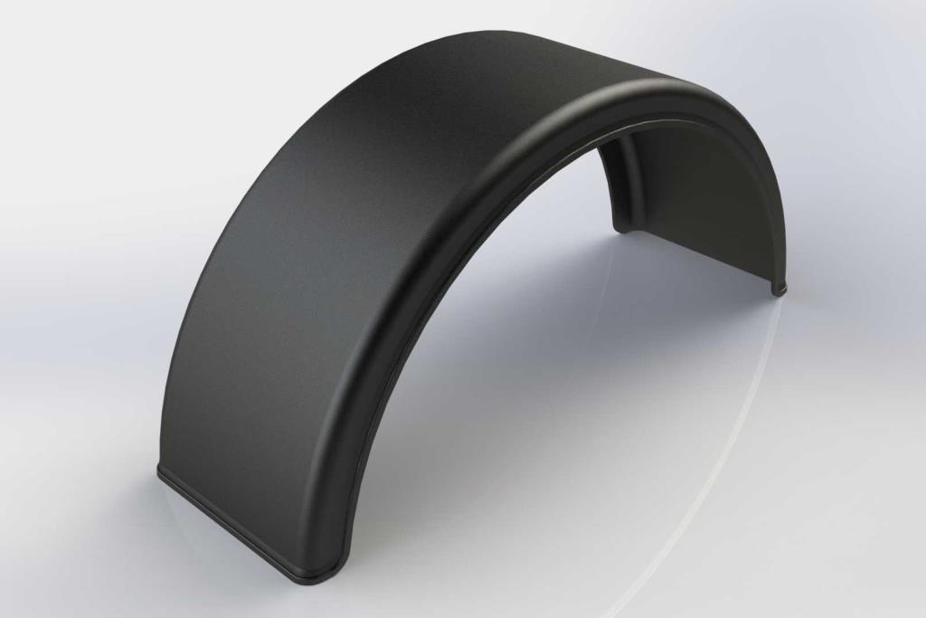Single Tire Mudguard / 42U1003