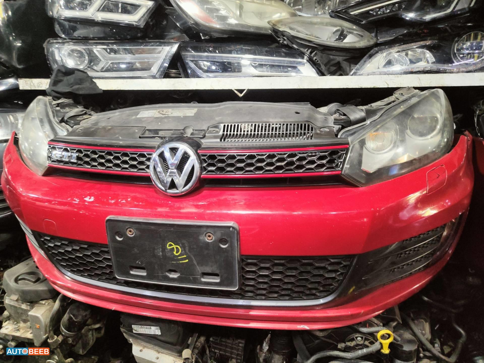 واجهة أمامية طمبون فولكس فاجن جولف mk6 2010 2011
