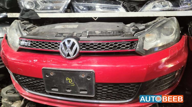 واجهة أمامية طمبون فولكس فاجن جولف mk6 2010 2011