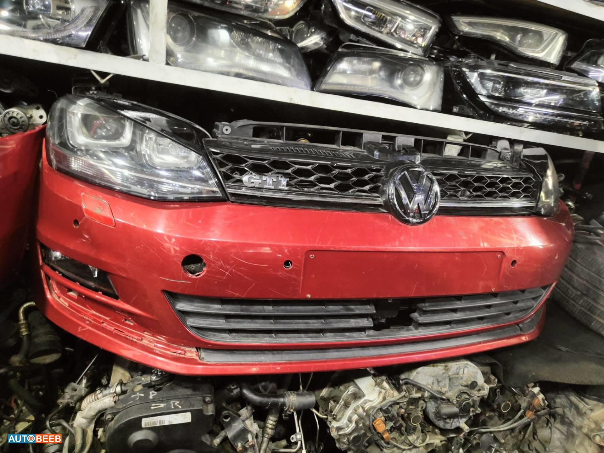 واجهة أمامية طمبون فولكس فاجن جولف mk7 2014 2015