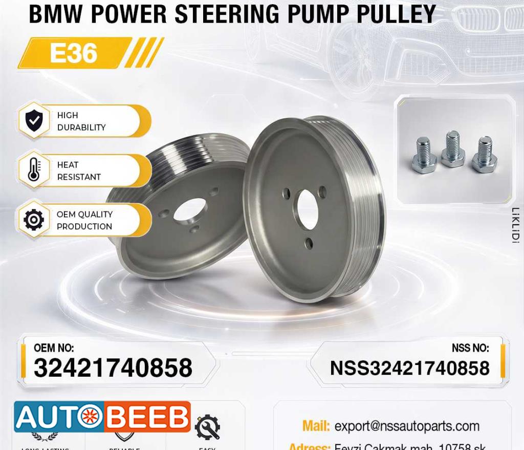 BMW Power Steering Pump Pulley