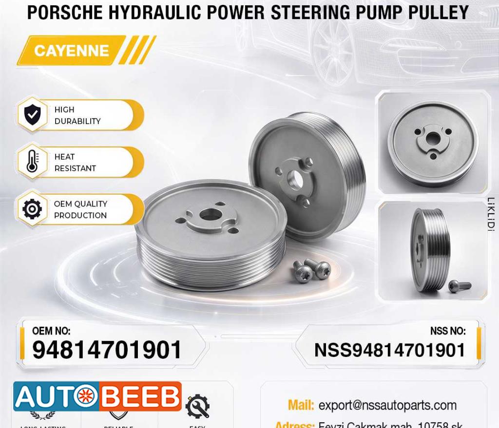 Porsche Hydraulic Power Steering Pump Pulley