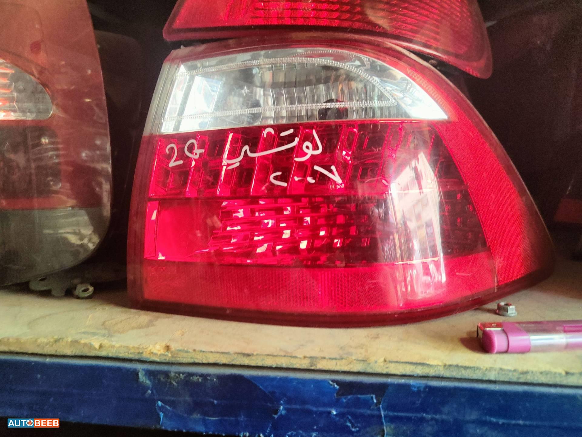 Lights Rear light KIA Lotze