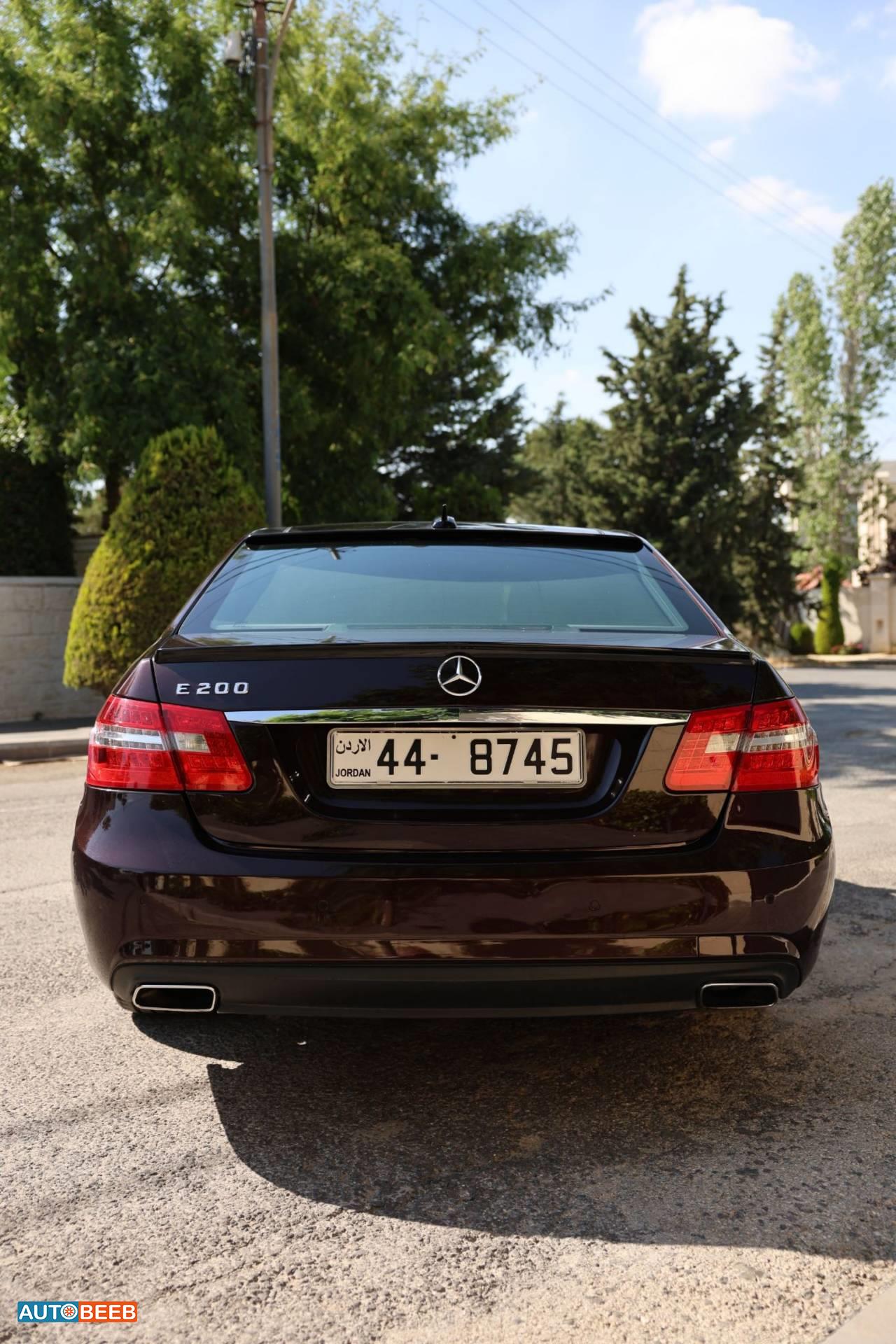 مرسيدس بنز E200 2013