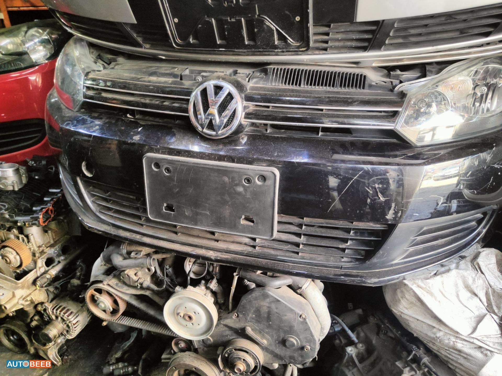 واجهة أمامية طمبون فولكس فاجن جولف mk6 2010 2011