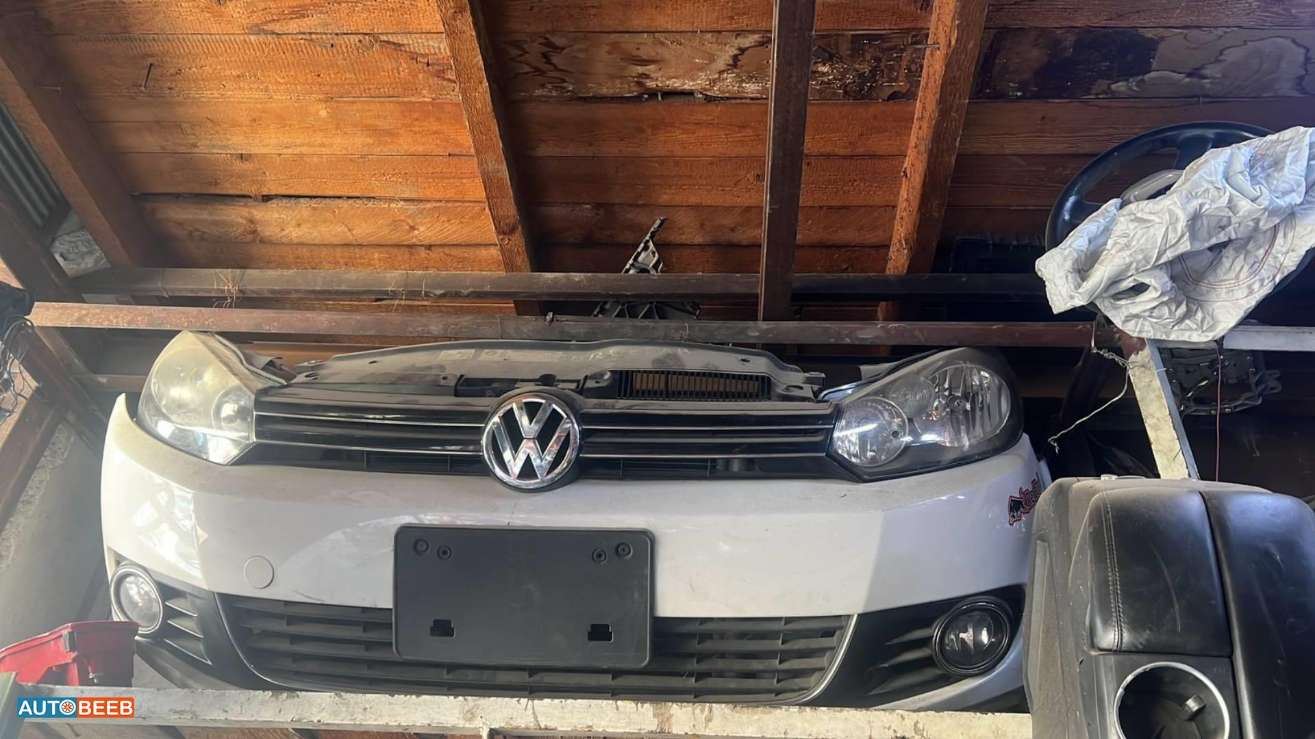 واجهة أمامية طمبون فولكس فاجن جولف mk6 2010 2011