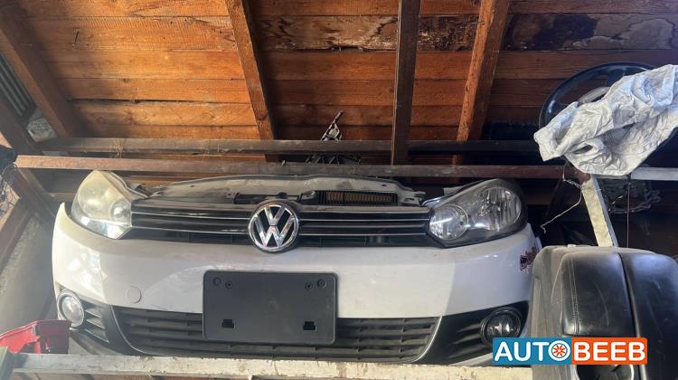 واجهة أمامية طمبون فولكس فاجن جولف mk6 2010 2011