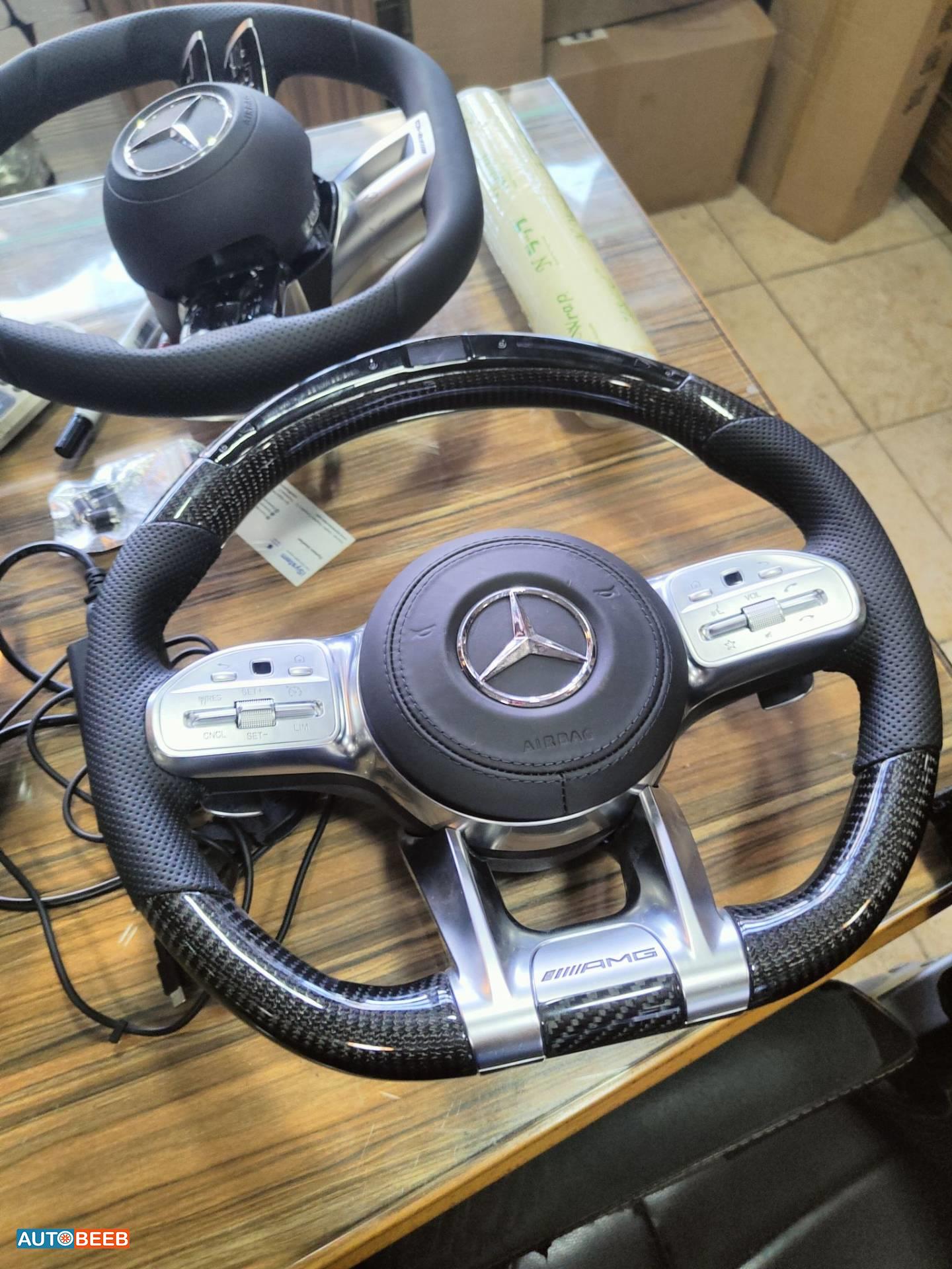 Cabin  Steering Wheel Mercedes Benz C200