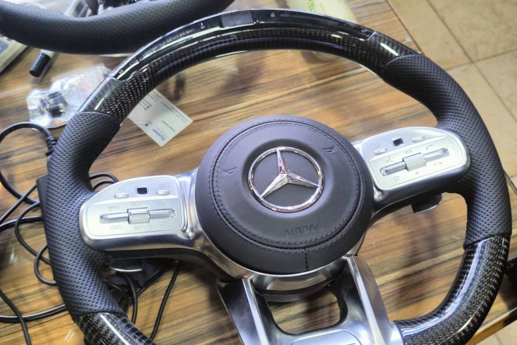 Cabin  Steering Wheel Mercedes Benz C200