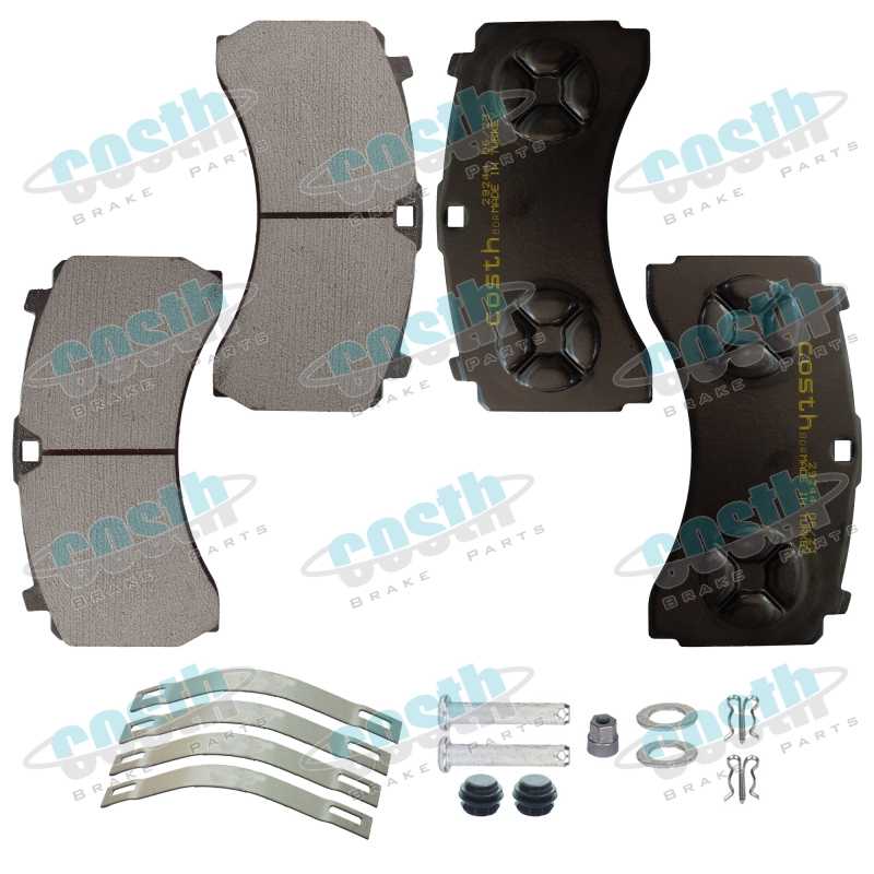 Natural Disc Brake Pad Set 29244