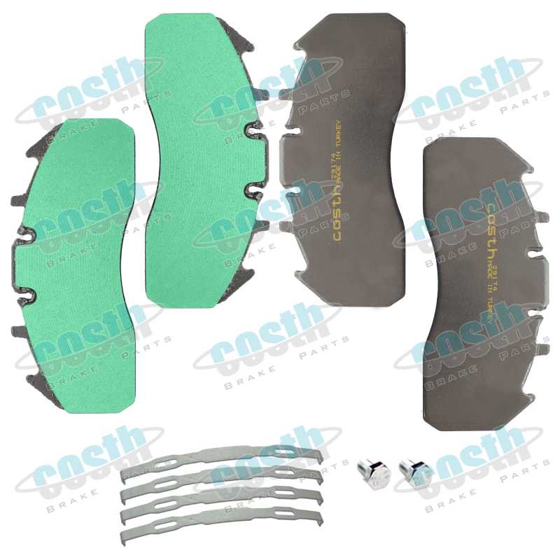 Natural Disc Brake Pad Repair Kit (Surface Coated) 29171